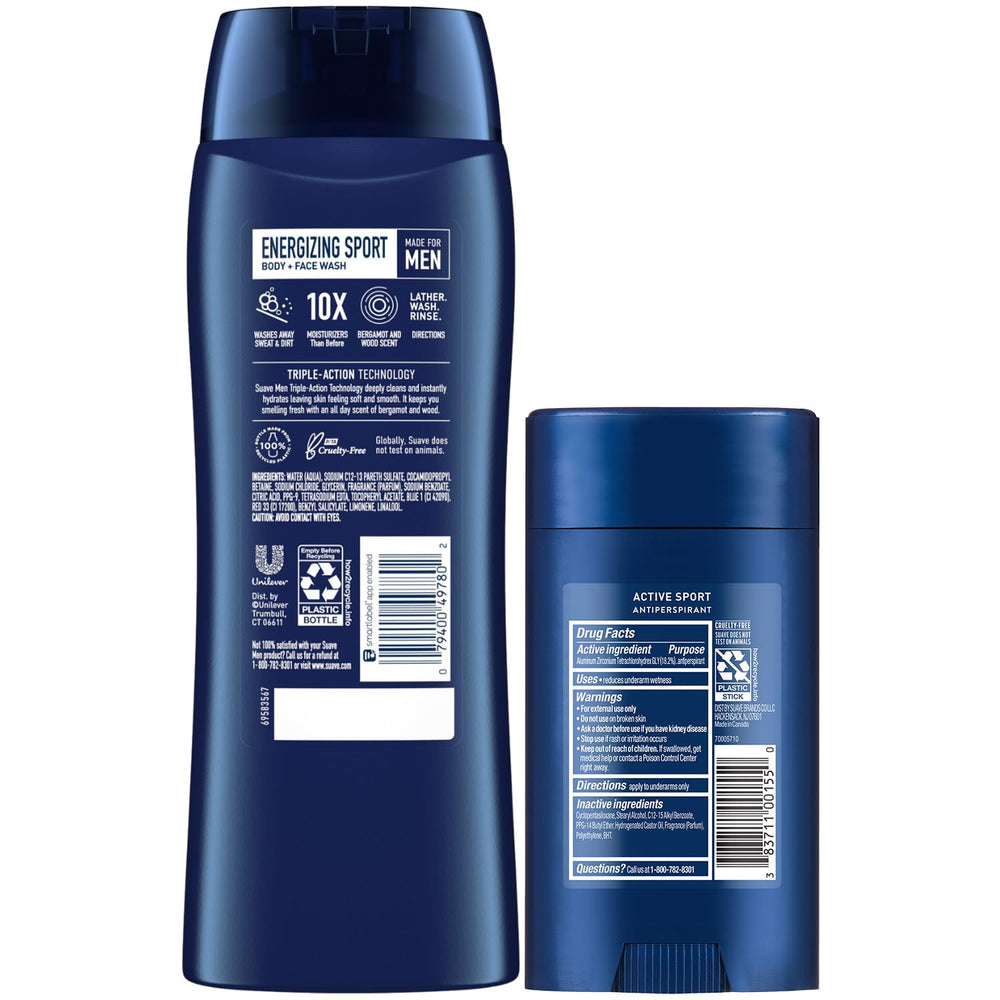 Suave antiperspirant deodorant 2.7 oz applies clear, long-lasting protection.