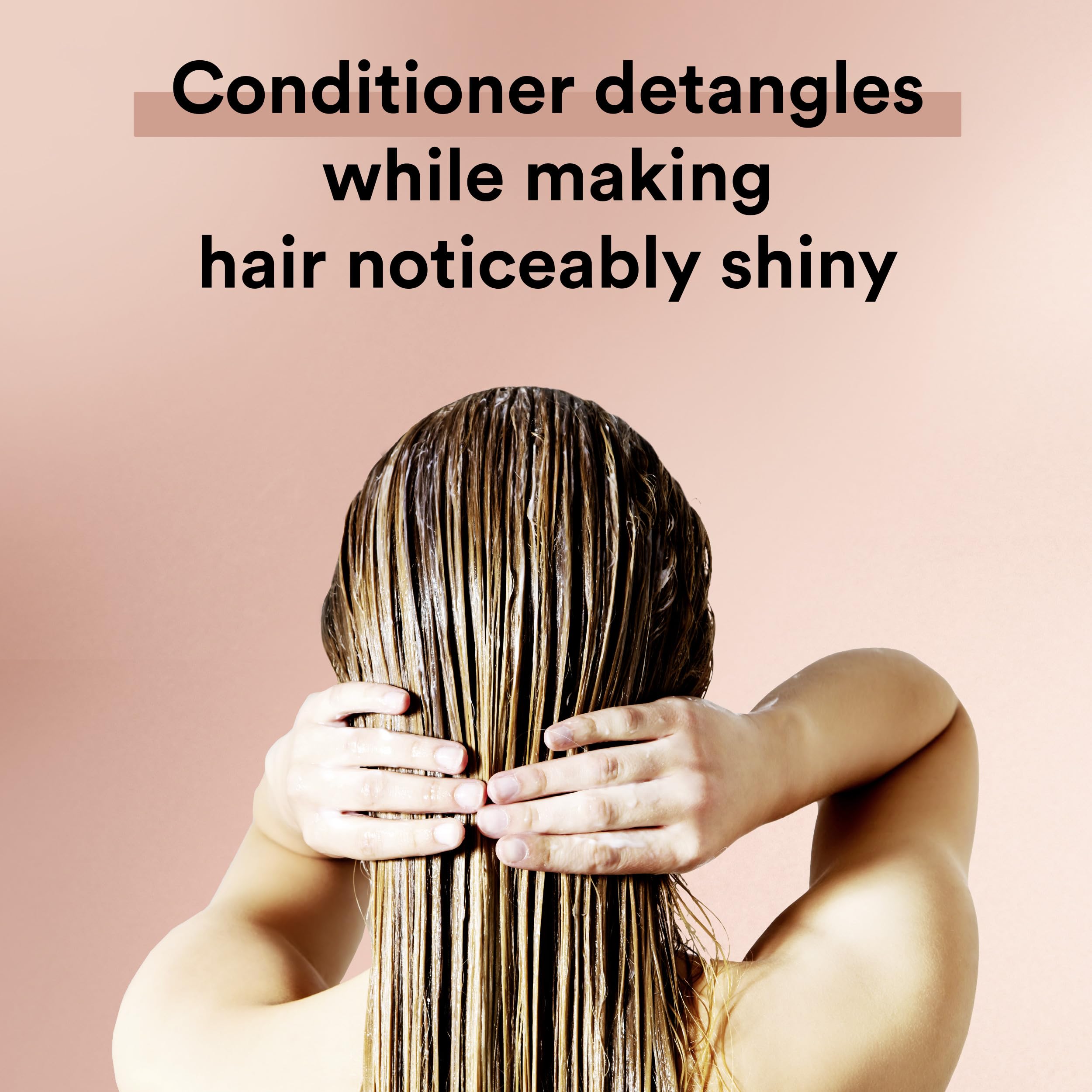 Suave Moroccan Oil Infusion detangling action eases combing.