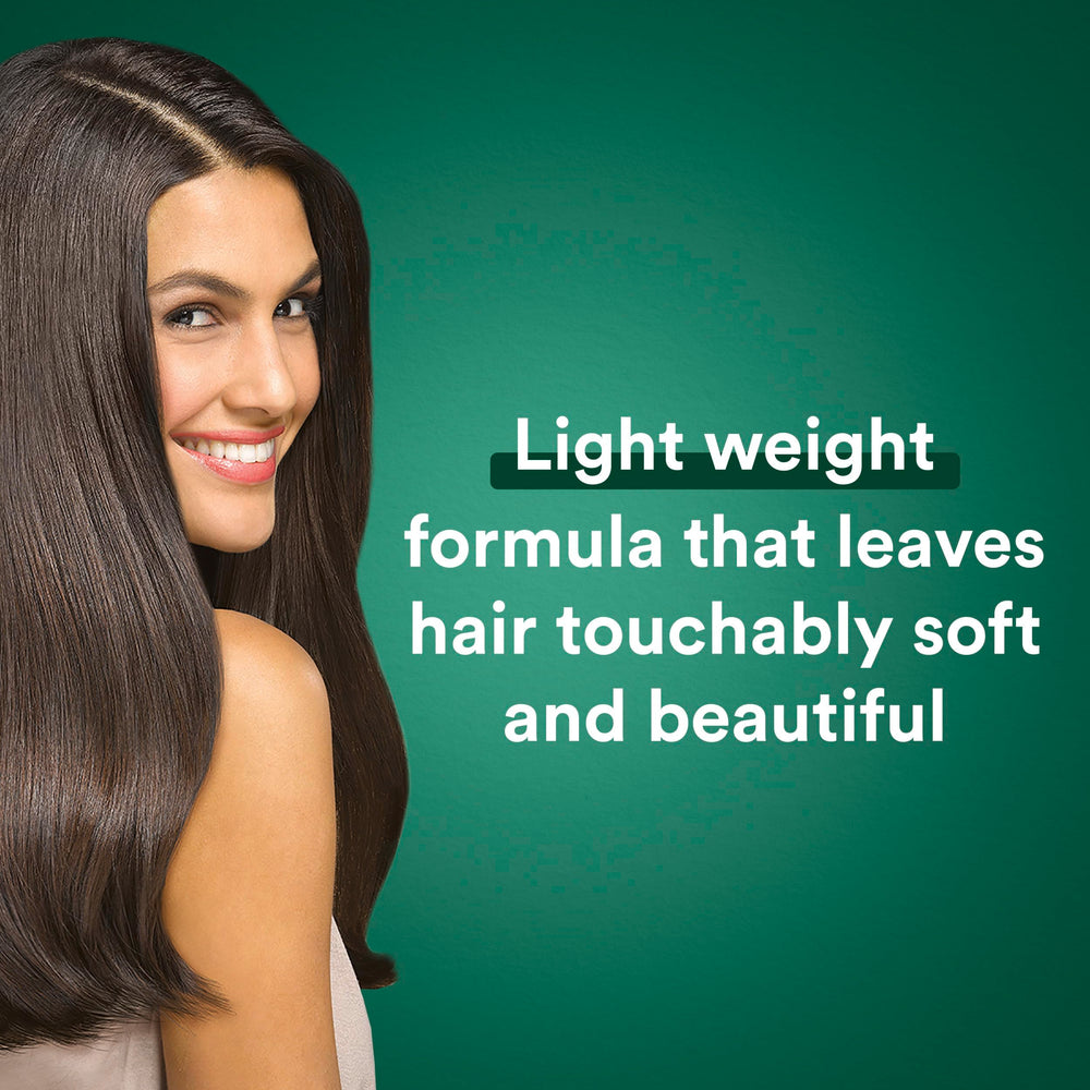 System pairing shot showing an easy two-step hair care routine