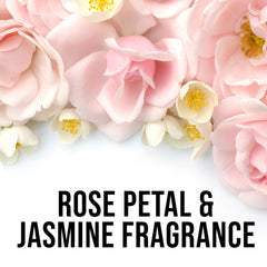 Suave rose-petal-jasmine deodorant stick close-up with floral notes.