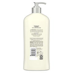 Suave Wild Cherry Blossom lotion pump in action for controlled dispensing