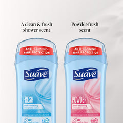 Suave essential oils feature in the bundle for a subtle, refreshing aroma.