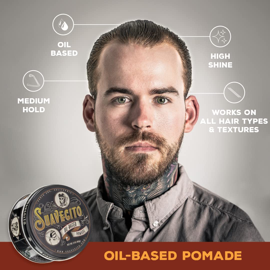 Suavecito works for all hair types with versatile styling options.