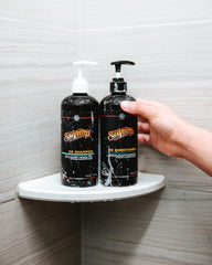 Suavecito OG set packaging close-up highlights original scent for daily use.