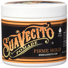 Application view highlights creamy texture of Suavecito Pomade Firme.