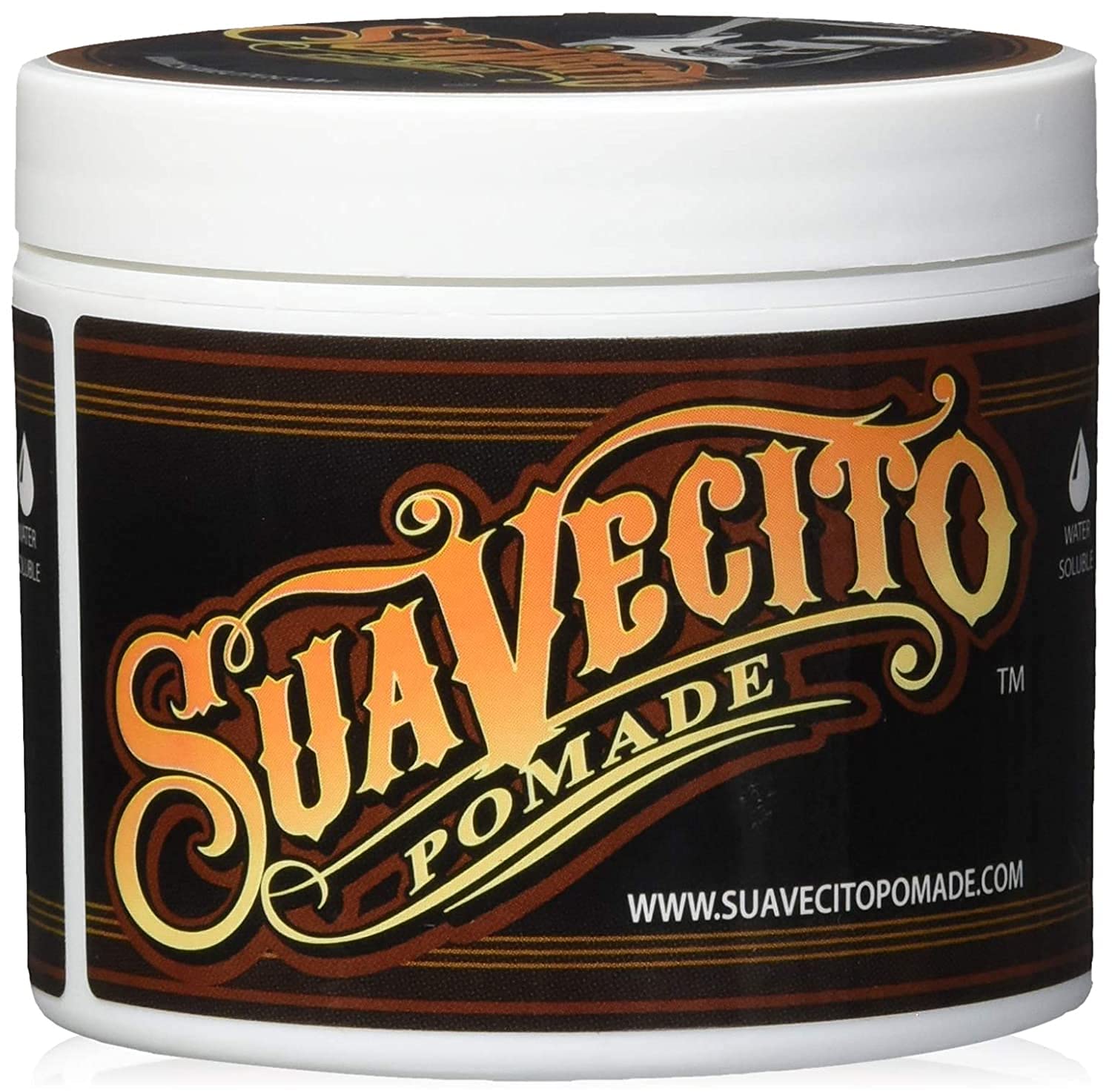Suavecito Pomade Original Hold 5 oz bottle ready for all-day grip.