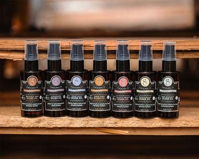 Suavecito Premium Blends dandruff prevention focus keeps beard tidy.