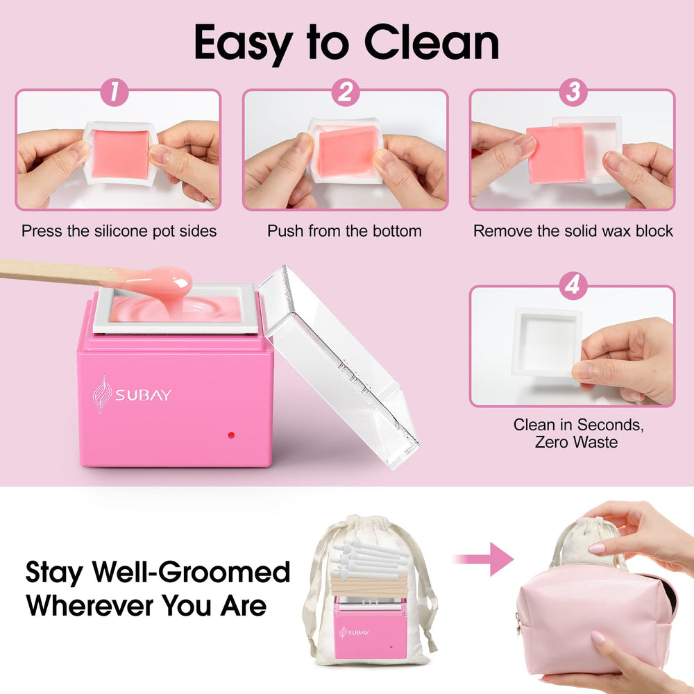 SUBAY storage pouch keeps the kit organized for travel.