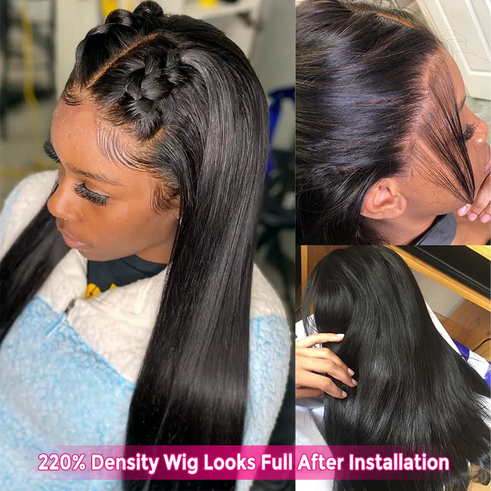 Subella transparent 13x5 lace front blends with skin tone for seamless glow.