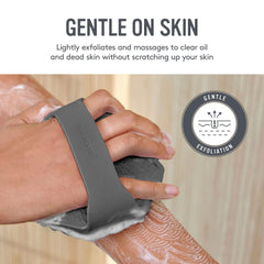 Sud Scrub durable food-grade silicone construction for long-lasting shower sessions