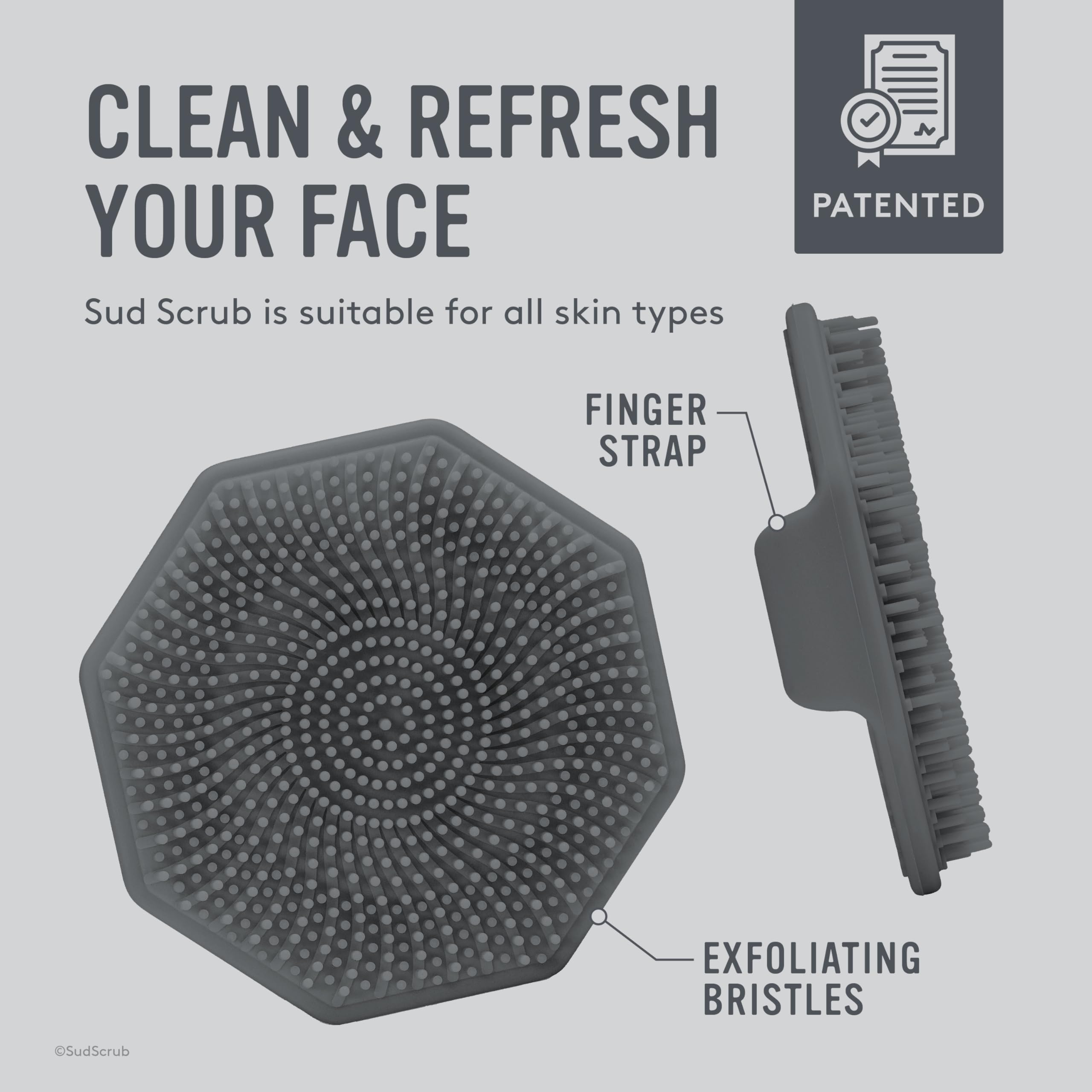 Sud Scrub durable food-grade silicone is built to last.