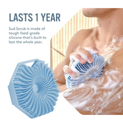 Sud Scrub eco-friendly plastic-free design supports recycling and cleaner oceans.
