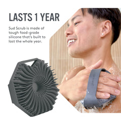 Sud Scrub eco-friendly plastic-free design supports sustainable bathroom routines