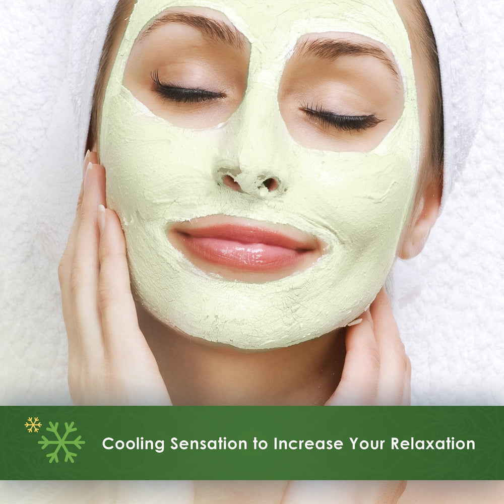 Sudden Change Green Tea Mask wrinkle-minimization closeup suggests firming benefit