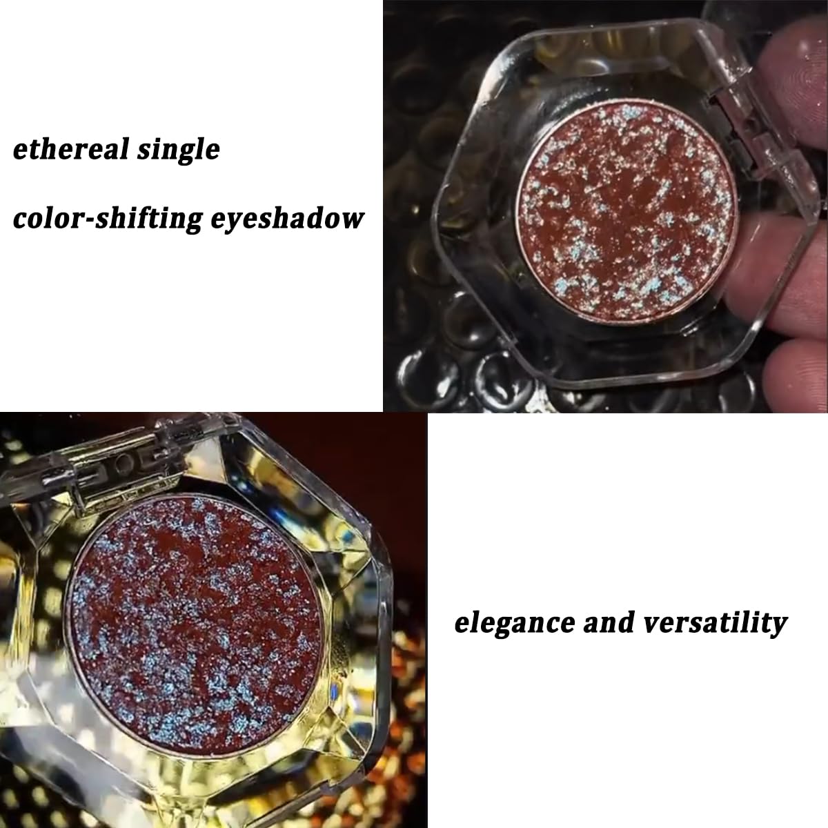 Sudxin Adriana Nicole Ethereal color range from matte to glitter