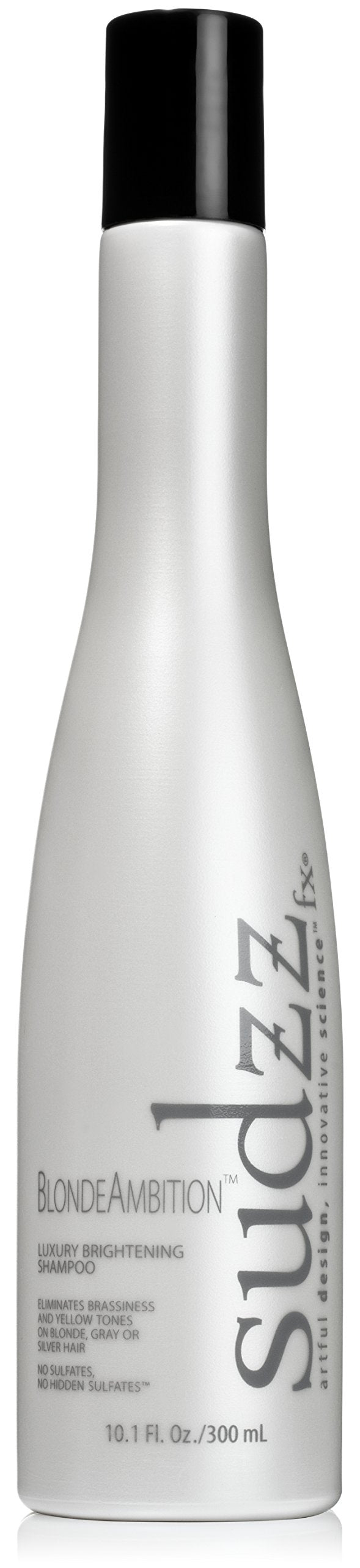SUDZZFX BlondeAmbition bottle front showing color-safe brightening for blond and gray hair