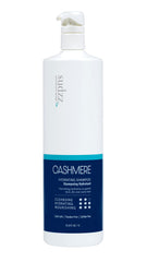 SUDZZFX Cashmere Hydrating Shampoo bottle showing color-safe, deeply moisturizing care.