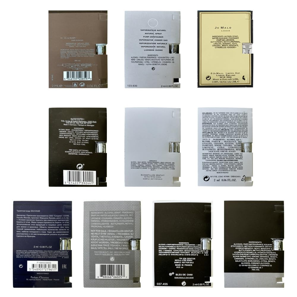 Sufeasdf high-end fragrance samples for men, convenient for trying multiple scents.