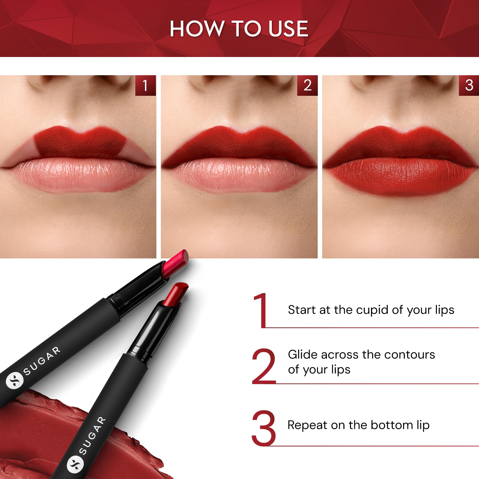 SUGAR Matte Attack Tan Halen texture delivers a smooth matte finish