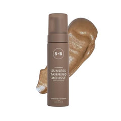 SUGARED + BRONZED mousse texture close-up showing lightweight, easy-to-blend formula.
