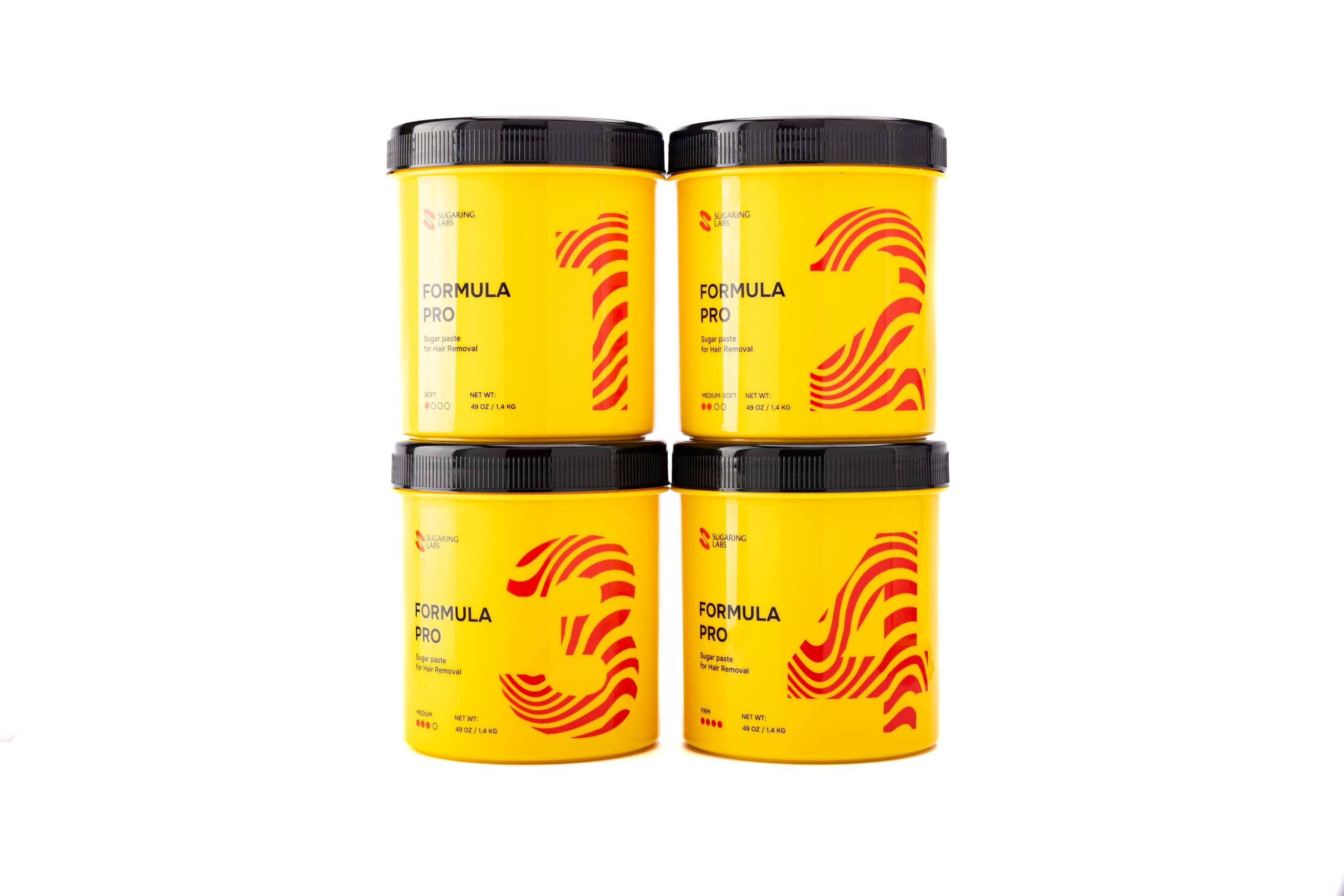 Sugaring Labs paste for arm application; balanced formula for versatile at-home uses.