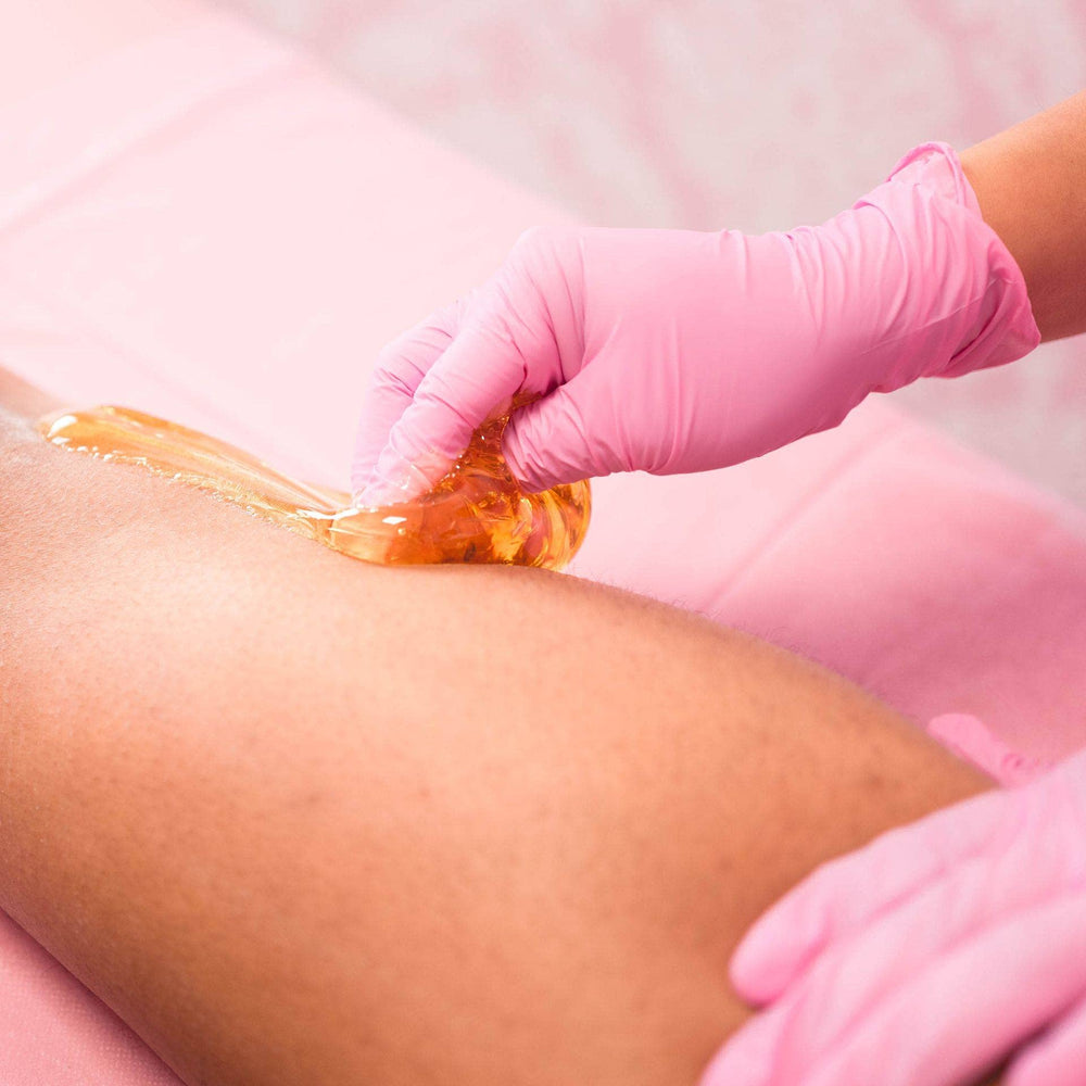 Sugaring NYC medium paste professional-grade texture for larger body areas.