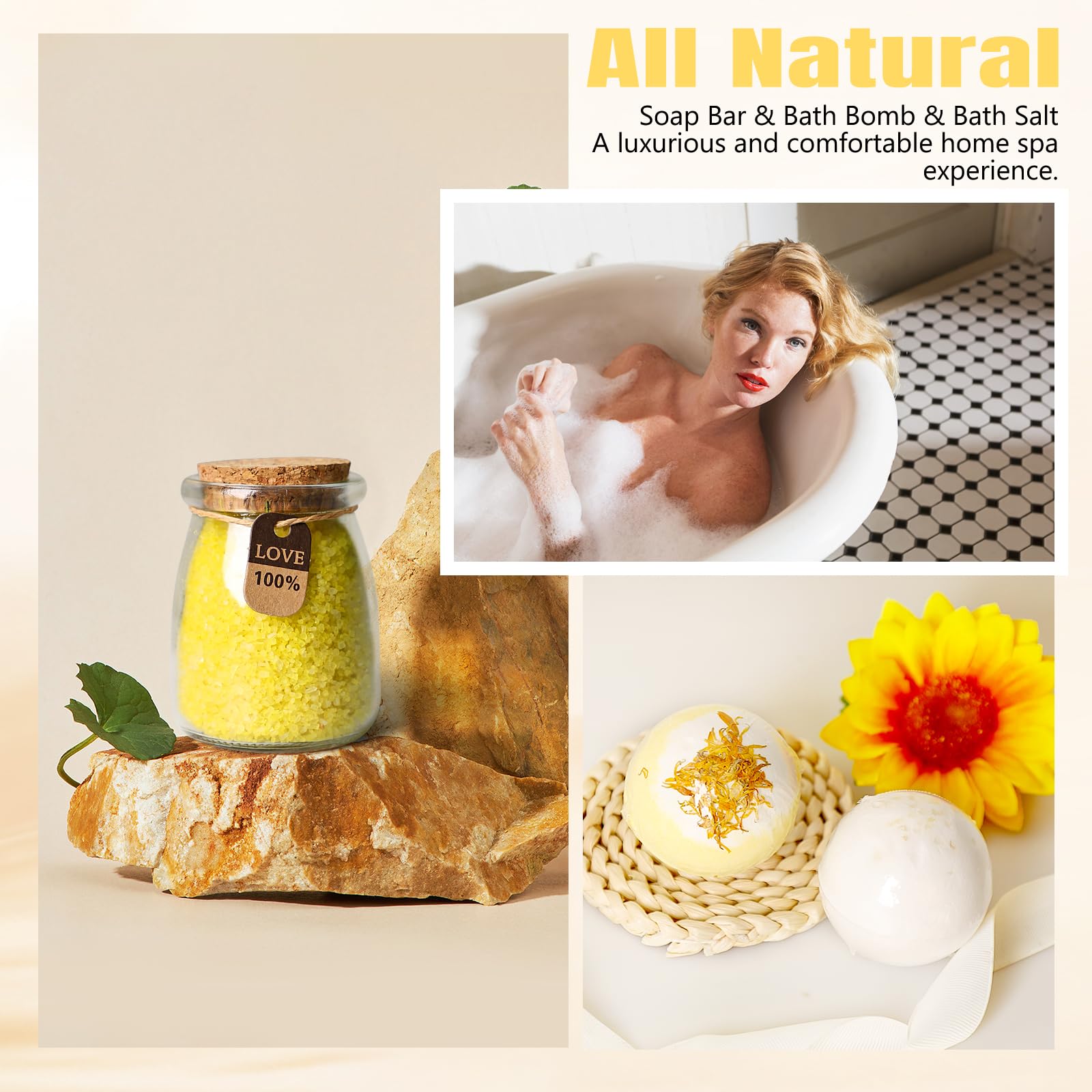 Suhctuptx Freesia Soap displaying fresh lather and aromatic cleansing.