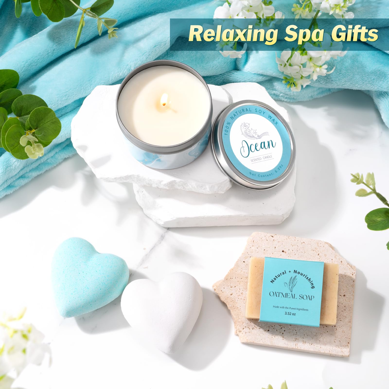Suhctuptx oatmeal soap, gentle daily cleanser for soft, moisturized skin.