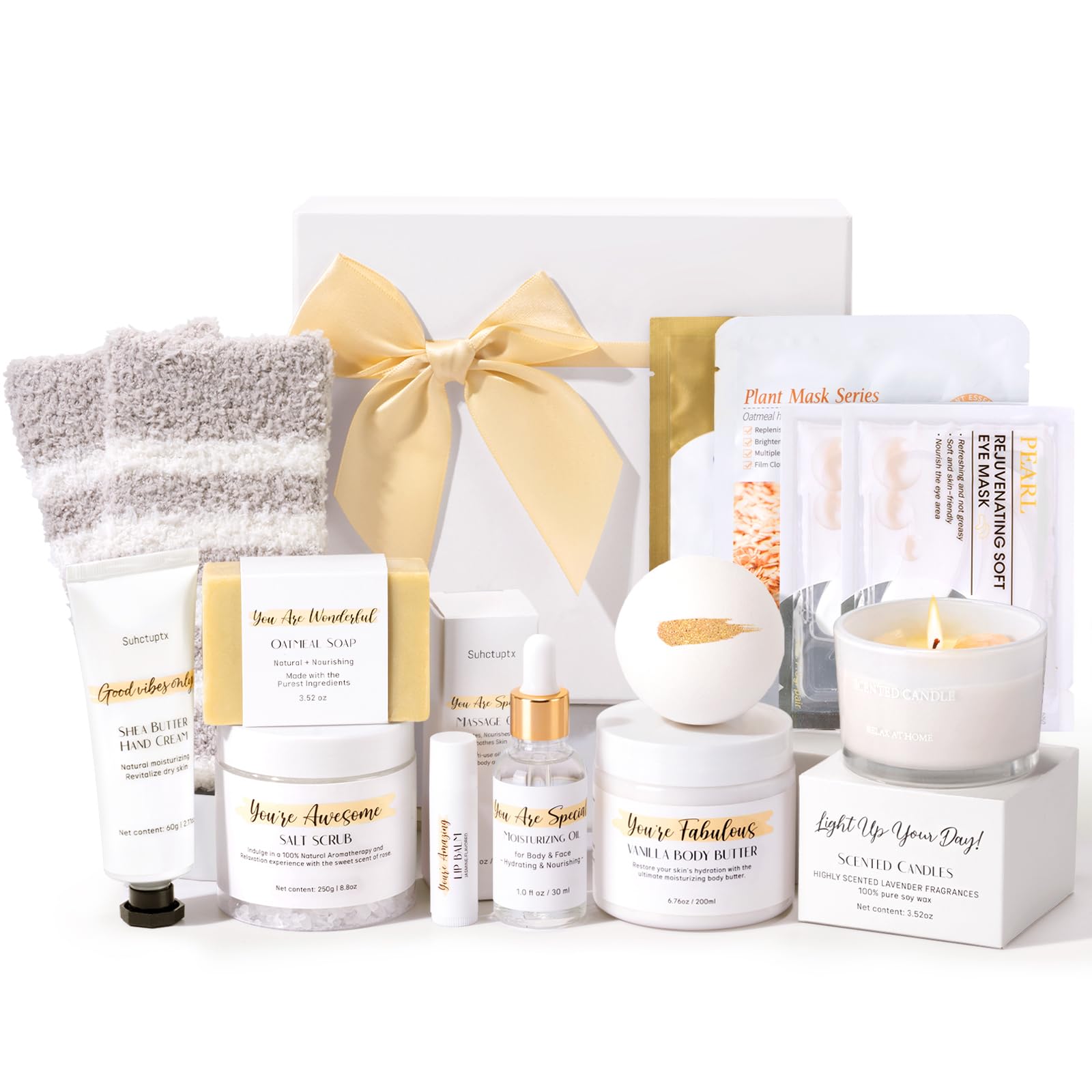 Suhctuptx Spa Box candle for relaxation and ambiance