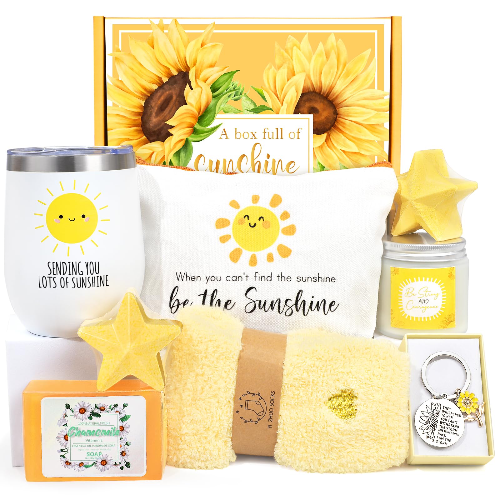 Suhctuptx Sunshine Box contents brighten her day and mood