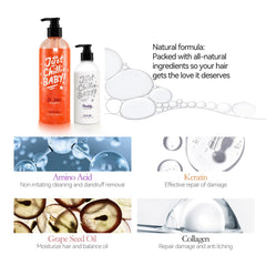 Suisuaie clarifying conditioner bottle pour for smoother strands and scalp balance