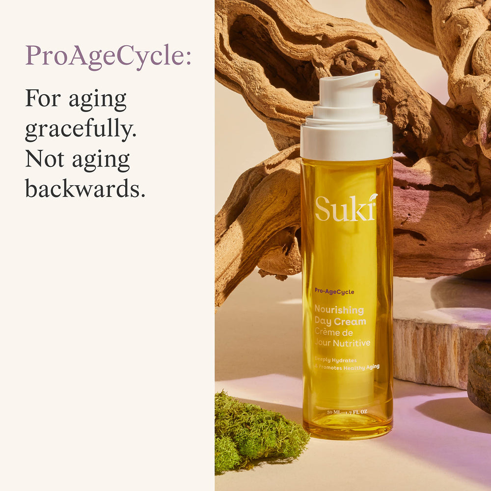 Suki Nourishing Day Cream Vitamin C focus suggests brighter-looking skin.