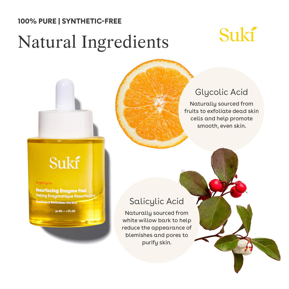 Suki peel applied to the nose area to address pore appearance