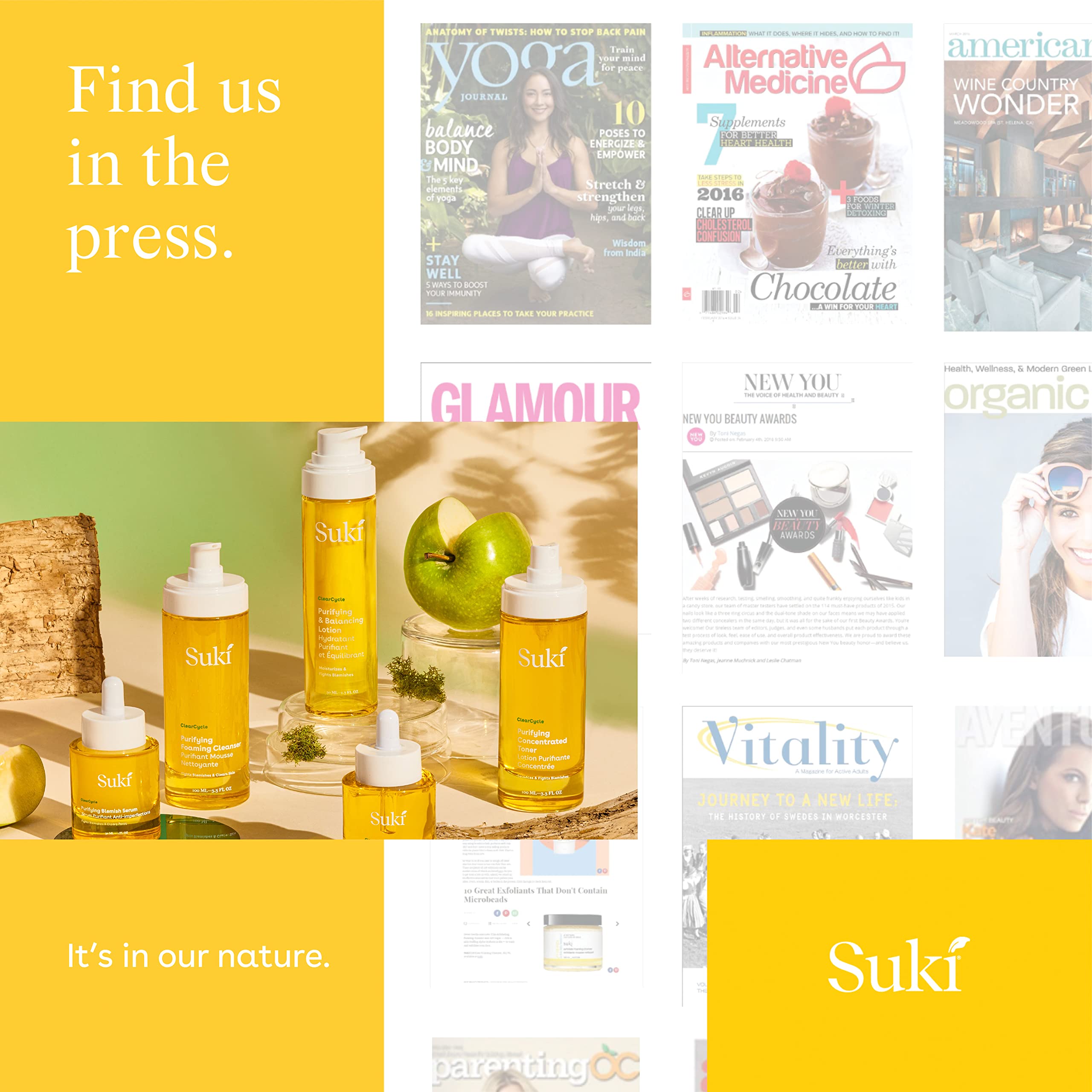 Suki Sensitive-skin friendly formula image, gentle care assured