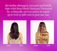 Sukin Bond Build Repair Shampoo lather close-up with creamy foam