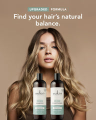 Sukin conditioner being poured for easy, even application