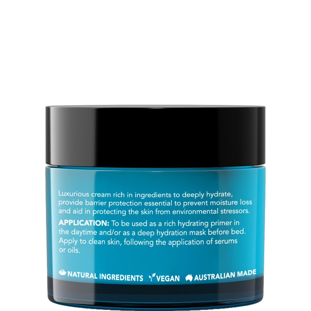 Sukin Naturals USA 3D AquaBoost illustrates hyaluronic acid with multiple weights for deeper hydration