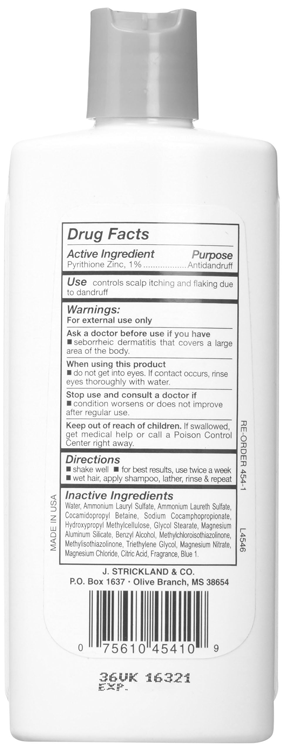 Sulfur 8 Kids anti-dandruff shampoo foam shows mild cleansing lather.