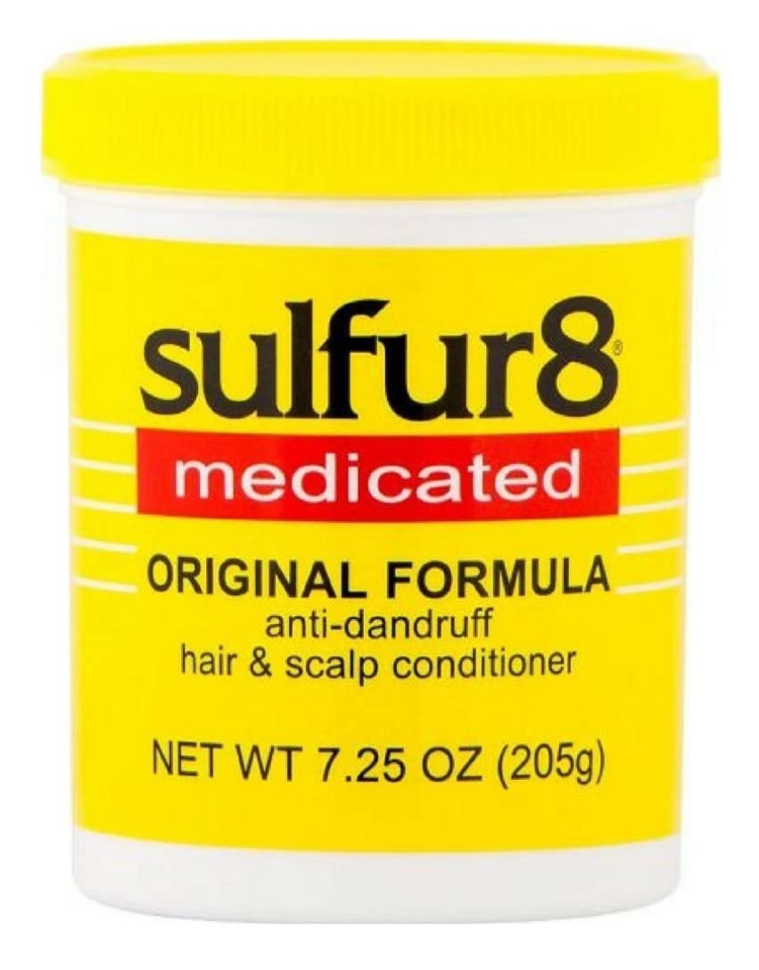 Sulfur8 Anti-Dandruff Conditioner bottle front, ready for daily scalp conditioning.