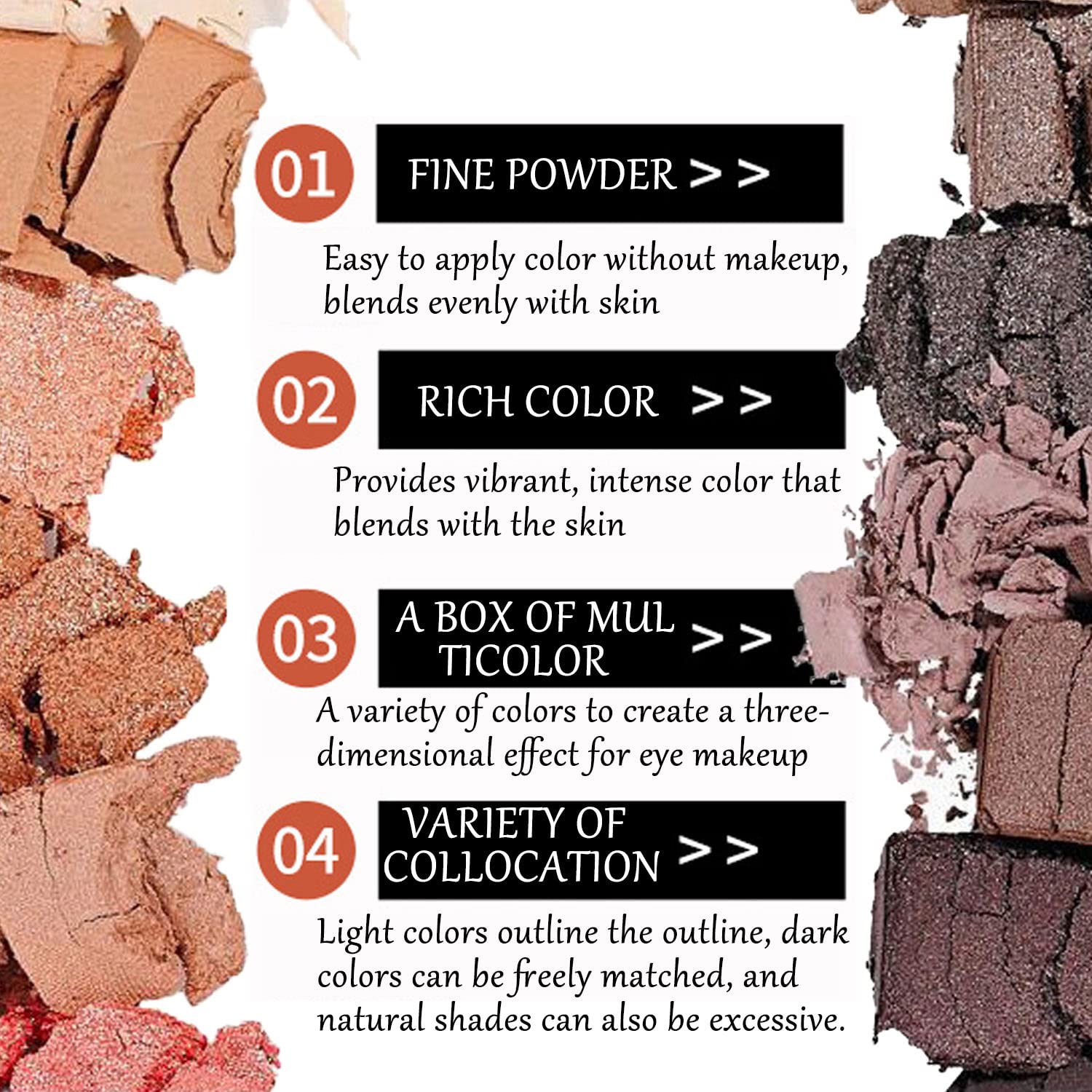 Sulily cruelty-free hypoallergenic palette emphasizes gentle ingredients for sensitive skin.