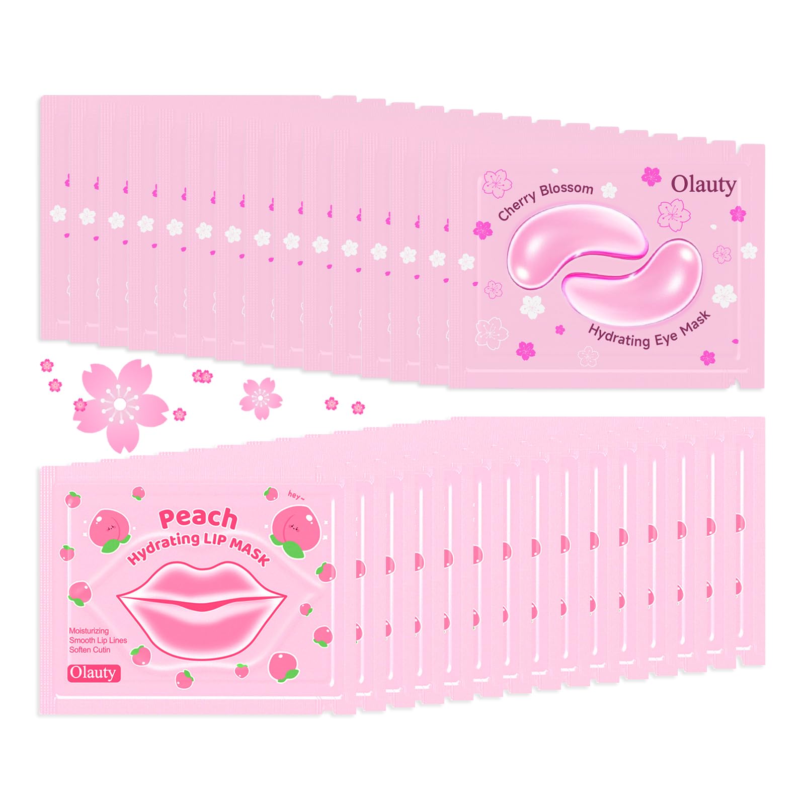 Sulily lip mask and under-eye patches hydrate lips and brighten the eye area.