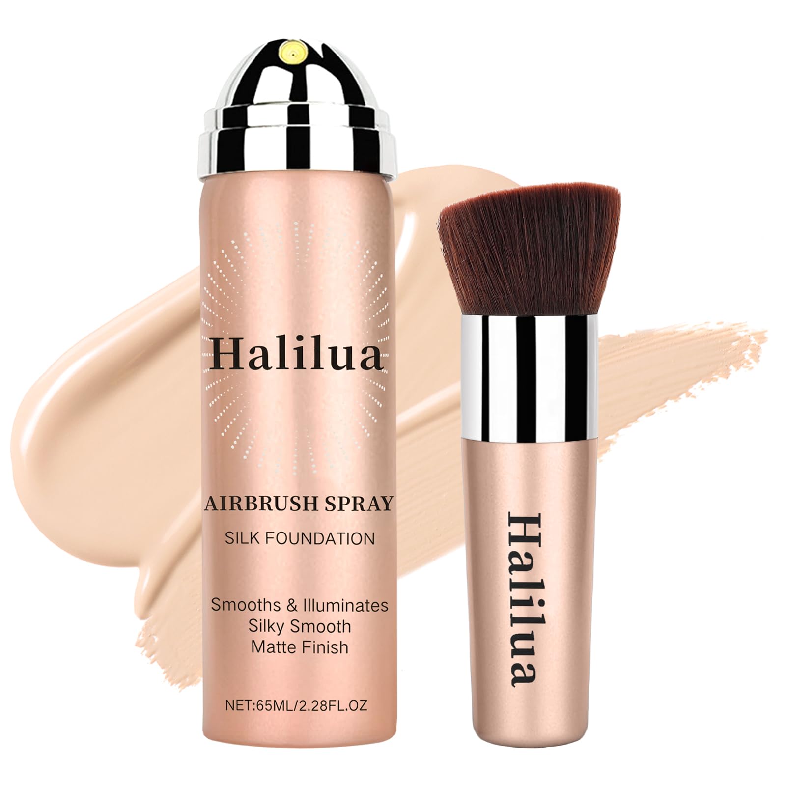 Sulily Magic Minerals airbrush foundation bottle for a natural, even complexion.