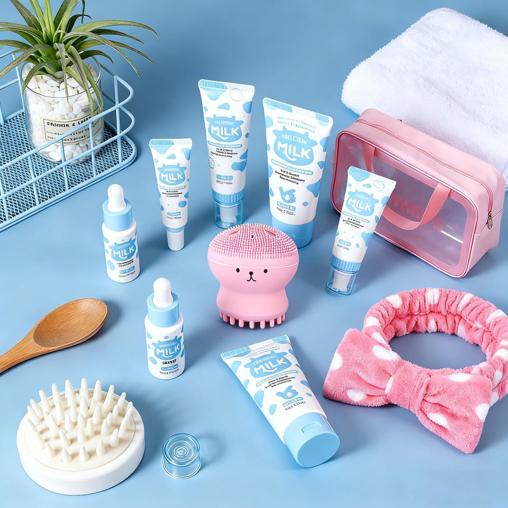 Sulily Milk Skincare Set mask trio pack offers at-home spa-like pampering