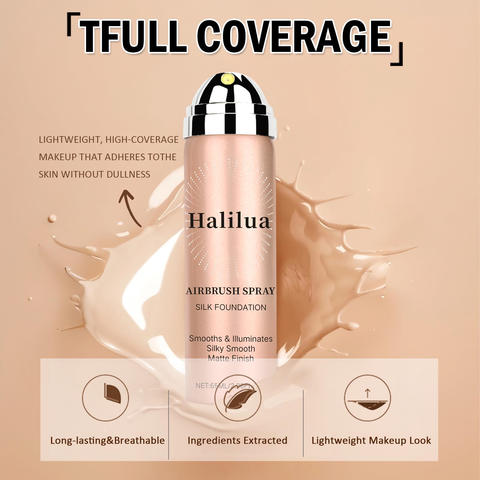 Sulily Primer beauty for all skin types bottle with glow-friendly finish.