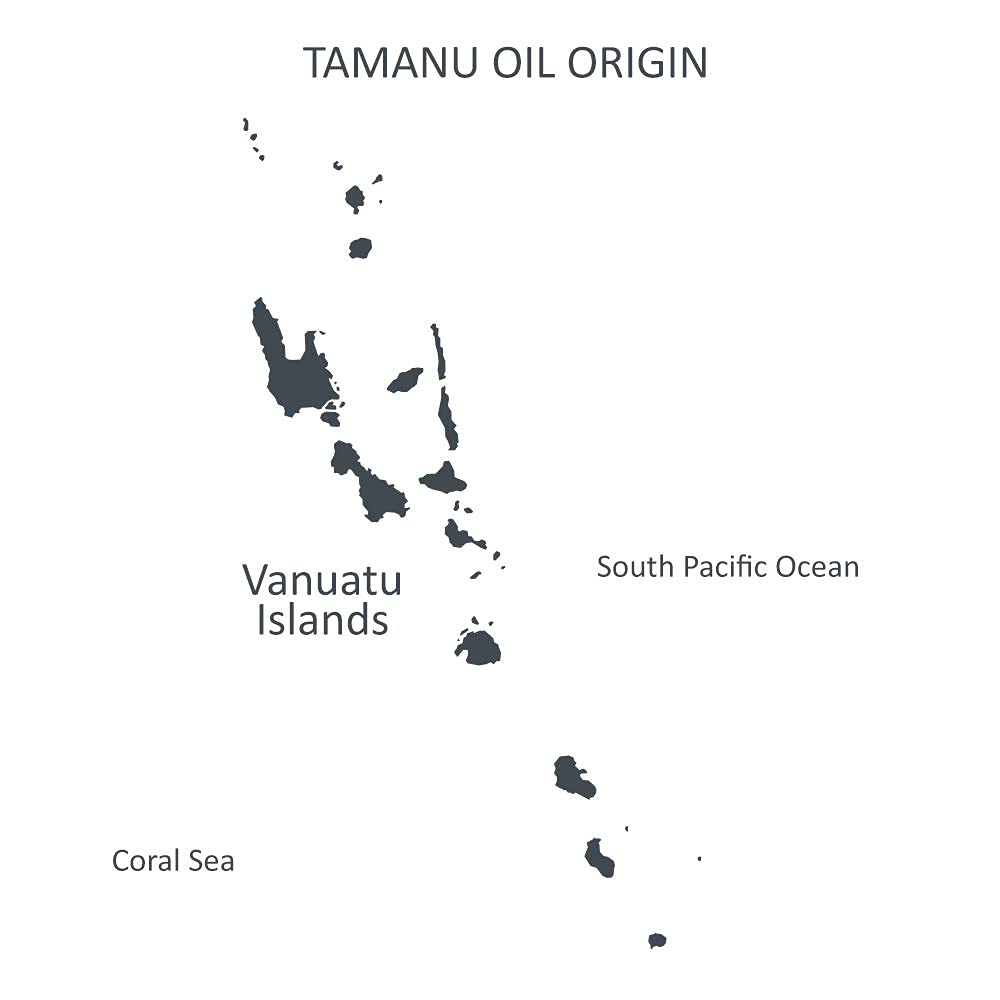Sulina Shop Tamanu Oil packaging highlights sustainable and safety-focused design.