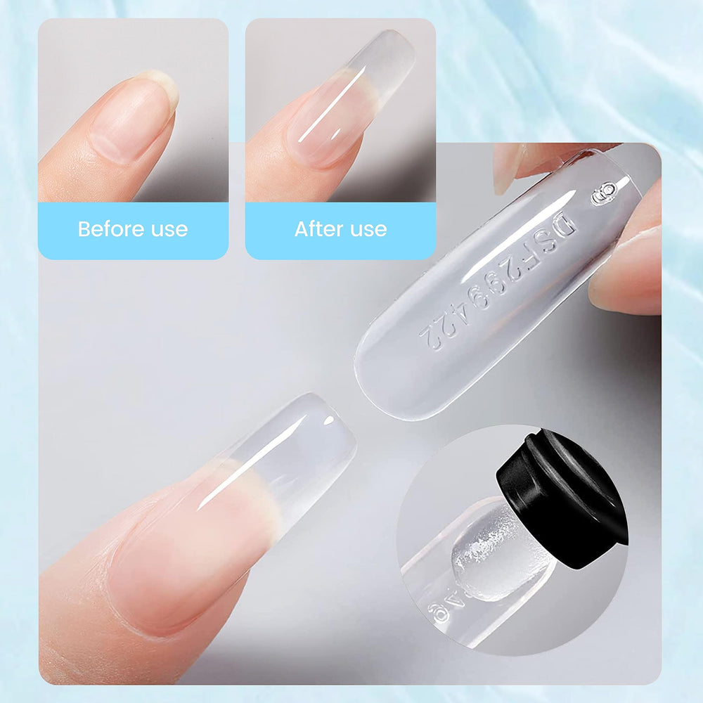 SULLMAR Poly Nail Gel Kit Nude for versatile chic nails.
