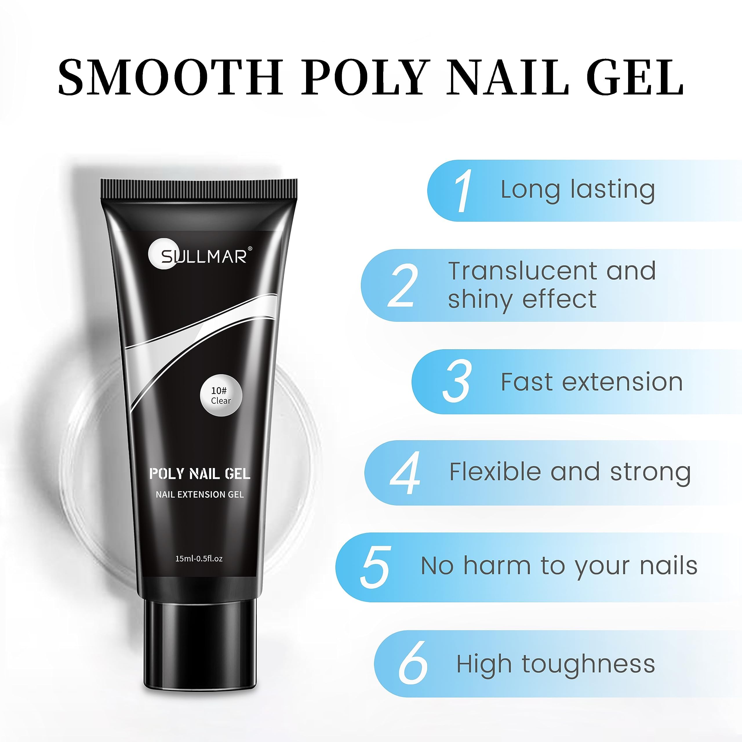 SULLMAR Slip Solution aids smooth sculpting during DIY nails.