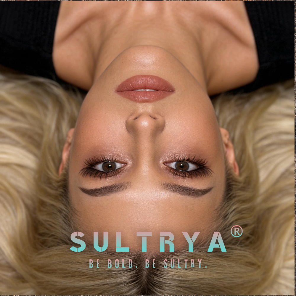 Sultrya brown lash clusters 14mm for dimensional drama