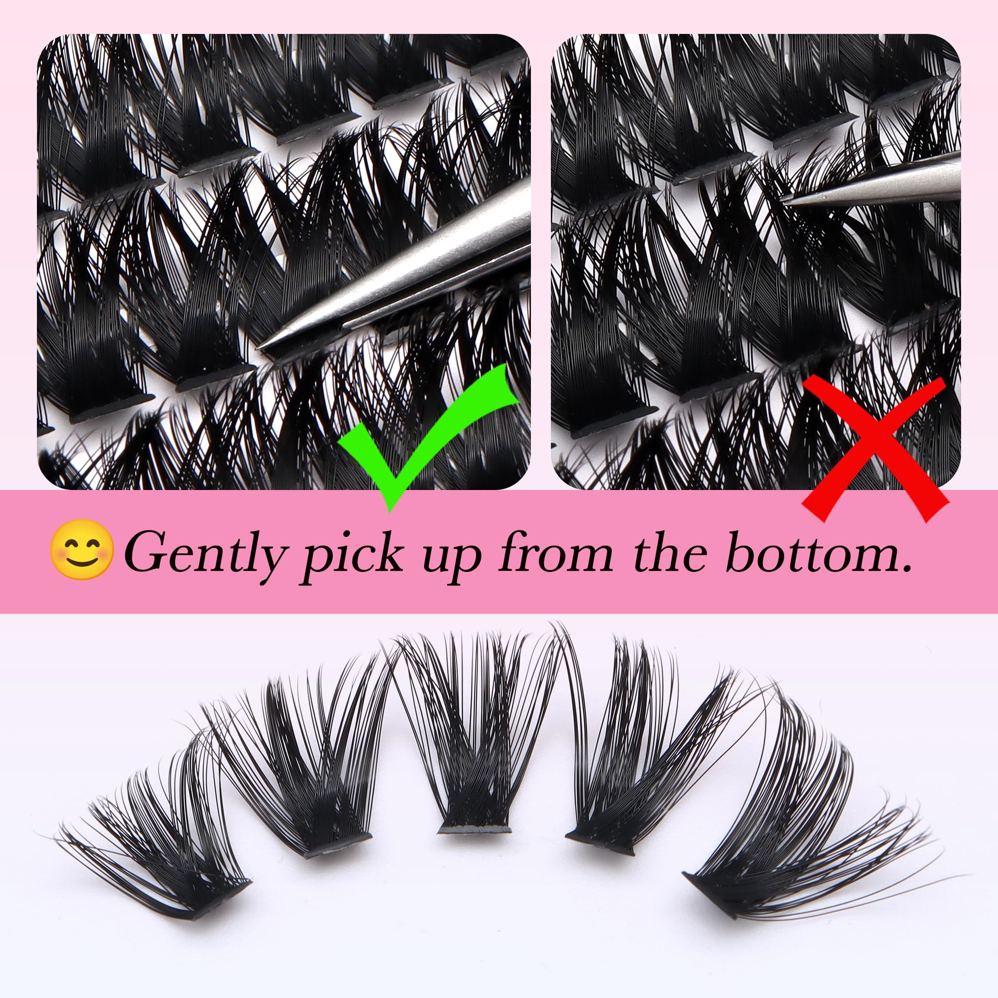 Sultrya D-Curl lashes deliver dense, fluffy curl for dramatic eye accents.
