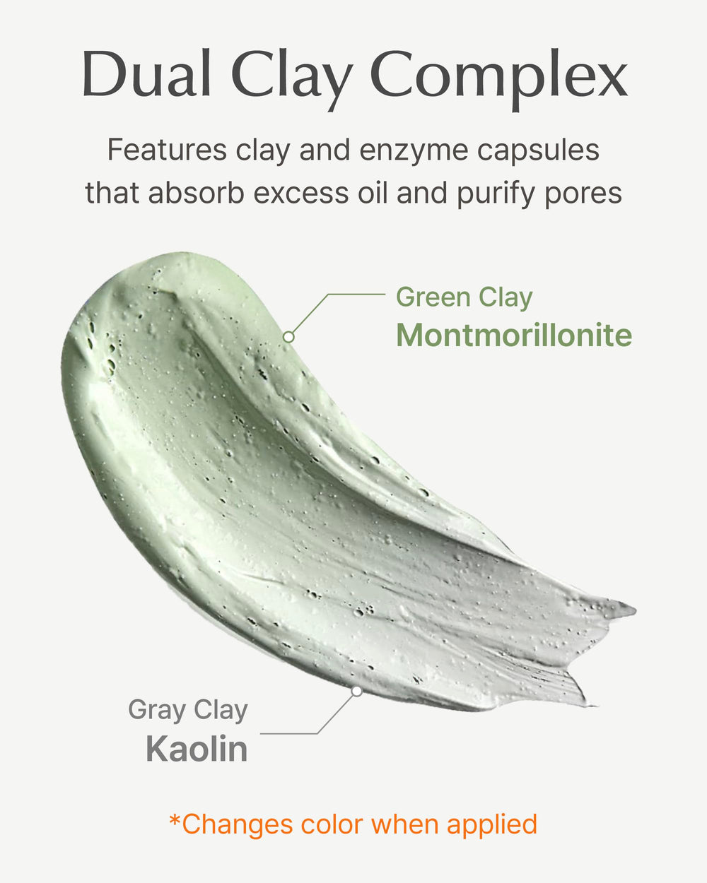 SU:M One Minute Clay Pack rinse reveals clean, hydrated skin.